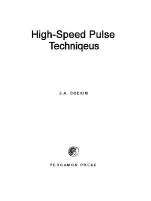 cover image of High-Speed Pulse Techniques